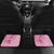 Aotearoa Maori Car Mats Pink Fern Ribbons - Polynesian Pride