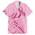 Aotearoa Maori Family Matching Tank Maxi Dress and Hawaiian Shirt Pink Fern Ribbons - Polynesian Pride