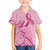 Aotearoa Maori Family Matching Tank Maxi Dress and Hawaiian Shirt Pink Fern Ribbons - Polynesian Pride