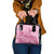 Aotearoa Maori Shoulder Handbag Pink Fern Ribbons - Polynesian Pride