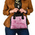 Aotearoa Maori Shoulder Handbag Pink Fern Ribbons - Polynesian Pride