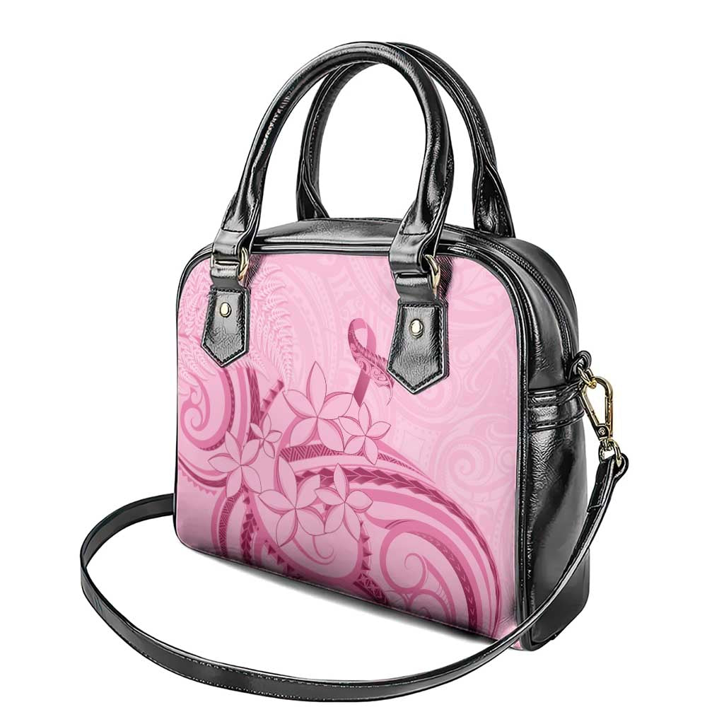 Aotearoa Maori Shoulder Handbag Pink Fern Ribbons - Polynesian Pride