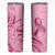 Aotearoa Maori Skinny Tumbler Pink Fern Ribbons - Polynesian Pride