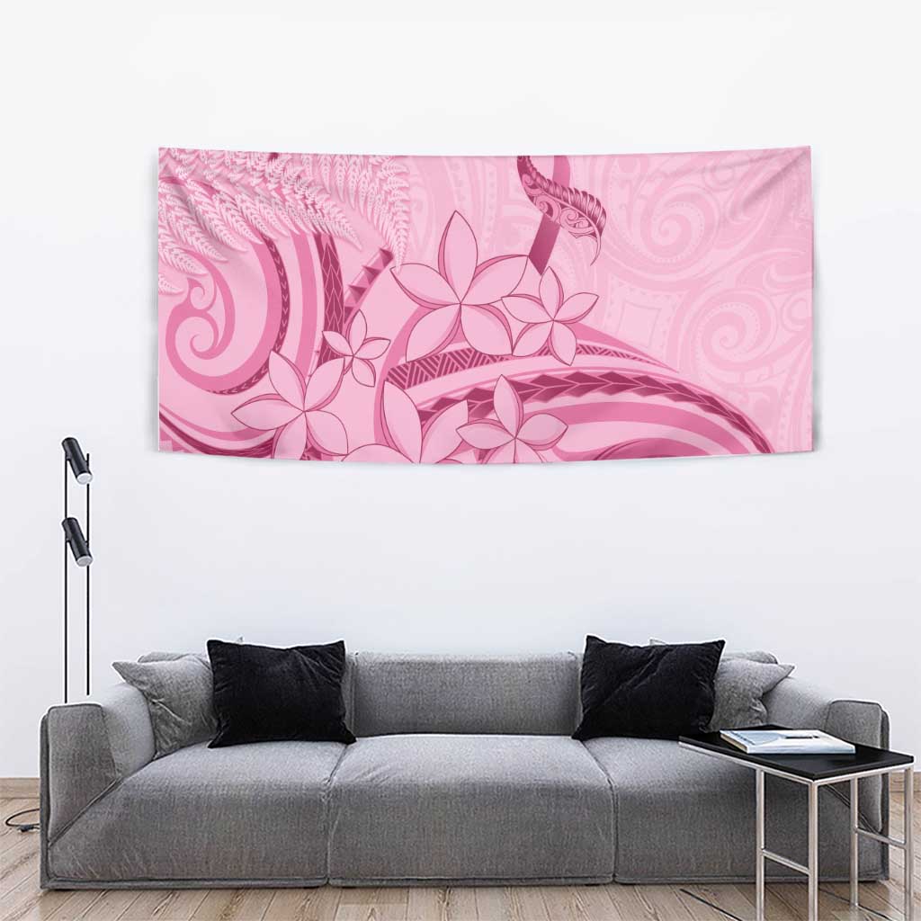 Aotearoa Maori Tapestry Pink Fern Ribbons - Polynesian Pride