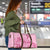 Aotearoa Maori Travel Bag Pink Fern Ribbons - Polynesian Pride