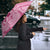 Aotearoa Maori Umbrella Pink Fern Ribbons - Polynesian Pride