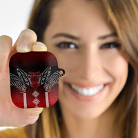 Aotearoa Maori Iwi Heritage AirPods Case Ngapuhi Kokowai LT7 - Polynesian Pride