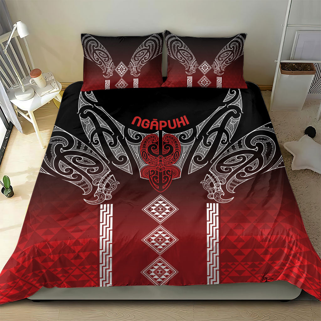 Aotearoa Maori Iwi Heritage Bedding Set Ngapuhi Kokowai LT7 - Polynesian Pride