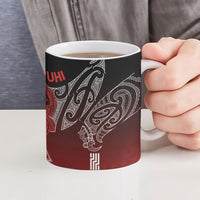 Aotearoa Maori Iwi Heritage Ceramic Mug Ngapuhi Kokowai LT7 - Polynesian Pride