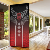 Aotearoa Maori Iwi Heritage Door Cover Ngapuhi Kokowai LT7 - Polynesian Pride