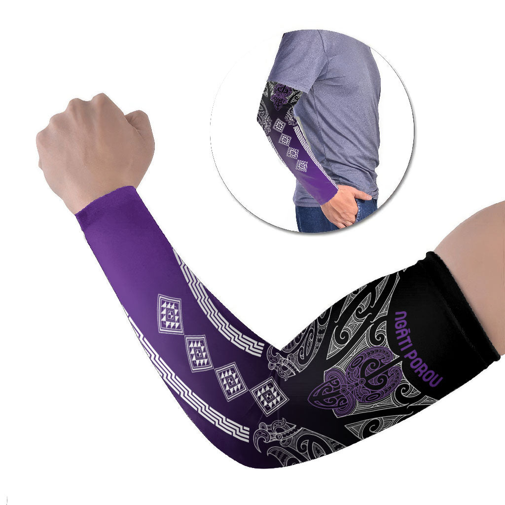 Aotearoa Maori Iwi Heritage Arm Sleeves Ngati Porou Waiporoporo