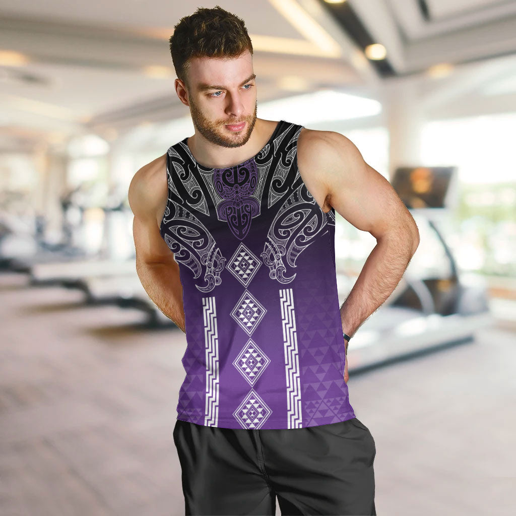Aotearoa Maori Iwi Heritage Men Tank Top Ngati Porou Waiporoporo