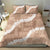 Hawaii Aloha Bedding Set Beige Quilt Patch Work Mix Plumeria Lei