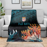Fiji Bati Rugby Viti Masi Blanket Coral Motifs LT7 - Polynesian Pride