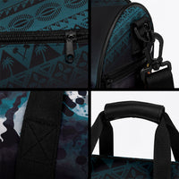 Fiji Bati Rugby Viti Masi Duffle Bag Coral Motifs LT7 - Polynesian Pride