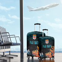 Fiji Bati Rugby Viti Masi Luggage Cover Coral Motifs LT7 - Polynesian Pride