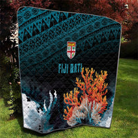 Fiji Bati Rugby Viti Masi Quilt Coral Motifs LT7 - Polynesian Pride