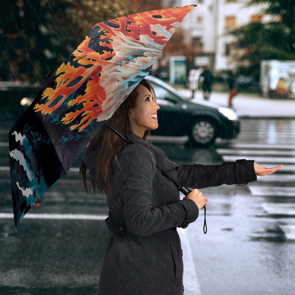 Fiji Bati Rugby Viti Masi Umbrella Coral Motifs LT7 - Polynesian Pride