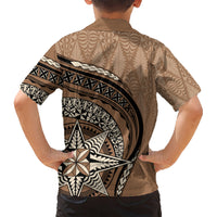 Tonga Ngatu Hawaiian Shirt Tokelau Classic Motifs LT7 - Polynesian Pride