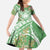 Aloha Molokai Island Family Matching Off The Shoulder Long Sleeve Dress and Hawaiian Shirt Hawaii Pua Kukui