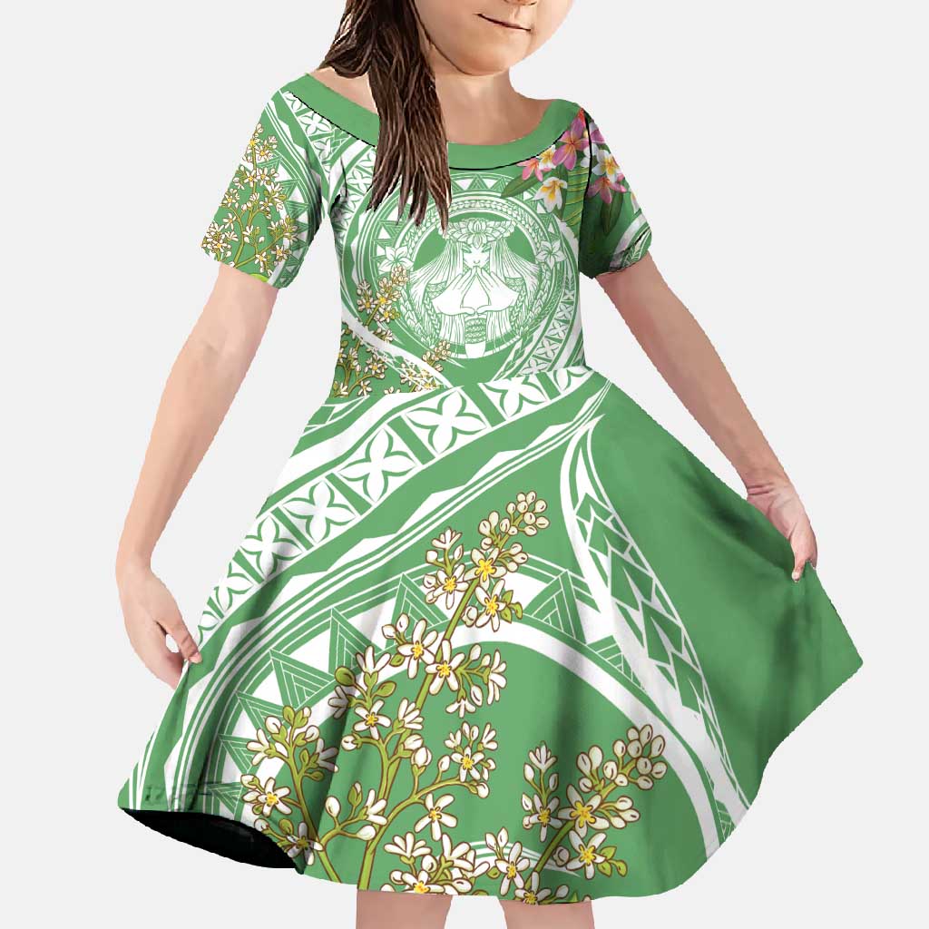 Aloha Molokai Island Family Matching Tank Maxi Dress and Hawaiian Shirt Hawaii Pua Kukui