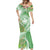 Aloha Molokai Island Mermaid Dress Hawaii Pua Kukui