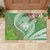 Aloha Molokai Island Rubber Doormat Hawaii Pua Kukui