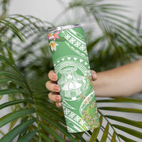 Aloha Molokai Island Skinny Tumbler Hawaii Pua Kukui