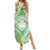 Aloha Molokai Island Summer Maxi Dress Hawaii Pua Kukui