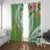 Aloha Molokai Island Window Curtain Hawaii Pua Kukui