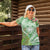 Aloha Molokai Island Women Polo Shirt Hawaii Pua Kukui