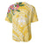 Aloha Hawaii Oahu Baseball Jersey Wahine with Ilima Lei