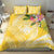 Aloha Hawaii Oahu Bedding Set Wahine with Ilima Lei