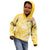 Aloha Hawaii Oahu Kid Hoodie Wahine with Ilima Lei