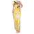 Aloha Hawaii Oahu Tank Maxi Dress Wahine with Ilima Lei