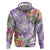 Aloha Hawaii Kauai Hoodie Frangipani Mix Mokihana Lei