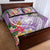 Aloha Hawaii Kauai Quilt Bed Set Frangipani Mix Mokihana Lei