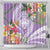 Aloha Hawaii Kauai Shower Curtain Frangipani Mix Mokihana Lei