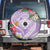 Aloha Hawaii Kauai Spare Tire Cover Frangipani Mix Mokihana Lei