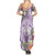 Aloha Hawaii Kauai Summer Maxi Dress Frangipani Mix Mokihana Lei