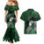 New Zealand Aroha Koe Mama Couples Matching Mermaid Dress and Hawaiian Shirt Maori Hongi - Pounamu