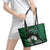 New Zealand Aroha Koe Mama Leather Tote Bag Maori Hongi - Pounamu