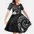Kia Hara Te reo Maori Family Matching Mermaid Dress and Hawaiian Shirt Manaia Moko Pattern
