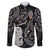 Kia Hara Te reo Maori Family Matching Mermaid Dress and Hawaiian Shirt Manaia Moko Pattern