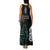 Kia Hara Te reo Maori Family Matching Tank Maxi Dress and Hawaiian Shirt Manaia Moko Mix Paua Shell