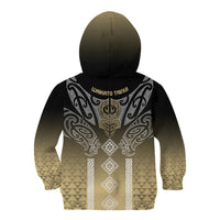 Aotearoa Maori Iwi Heritage Kid Hoodie Waikato Tainui Parauri LT7 - Polynesian Pride