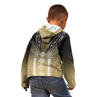 Aotearoa Maori Iwi Heritage Kid Hoodie Waikato Tainui Parauri LT7 - Polynesian Pride