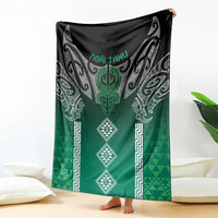 Aotearoa Maori Iwi Heritage Blanket Ngai Tahu Pounamu Green LT7 - Polynesian Pride