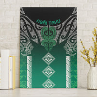 Aotearoa Maori Iwi Heritage Canvas Wall Art Ngai Tahu Pounamu Green LT7 Without Frame Jade Green - Polynesian Pride