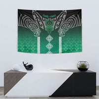 Aotearoa Maori Iwi Heritage Tapestry Ngai Tahu Pounamu Green LT7 - Polynesian Pride
